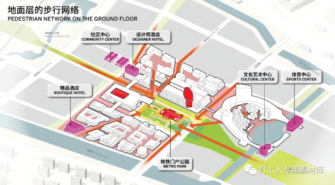 杭州地铁杭钢站TOD示范项目城市设计