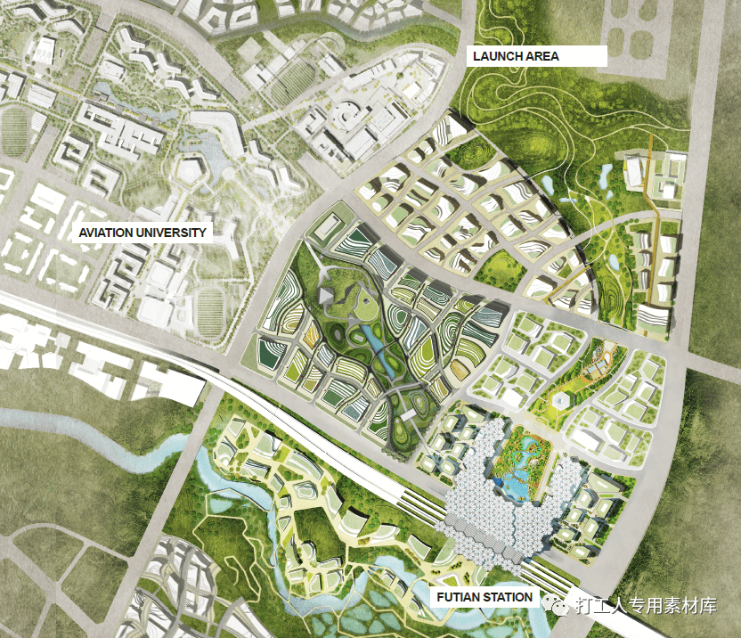 成都未来科技城起步区深度城市设计