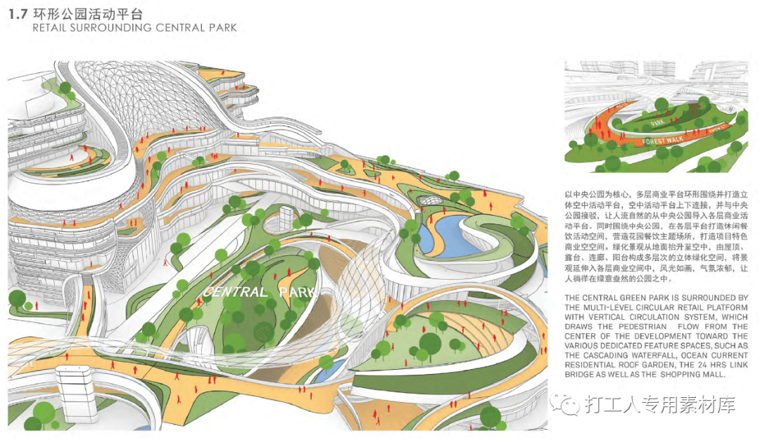 深圳金地福田区新沙商业综合体项目设计投标方案