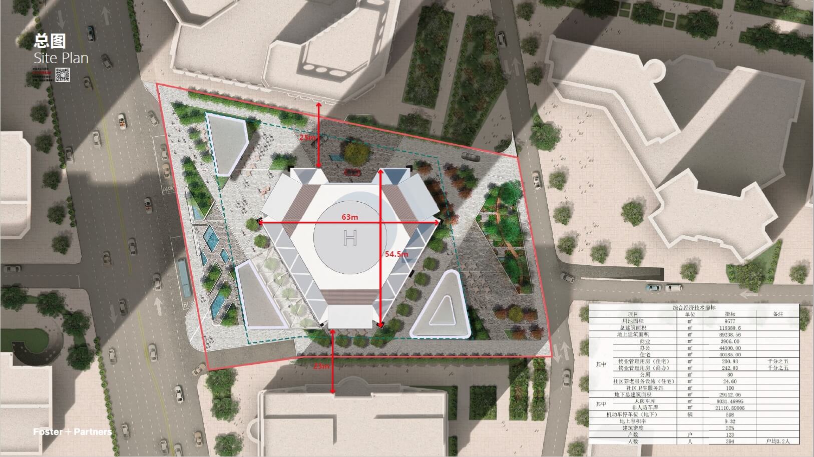 2023.02 青岛市南京路一号地块超高层综合体方案设计【福斯特】 （104页，177M）【WY117】