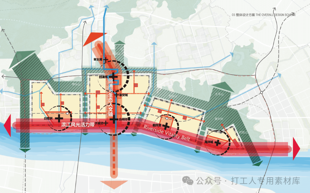 台州江北新区城市规划设计国际方案征集中标方案