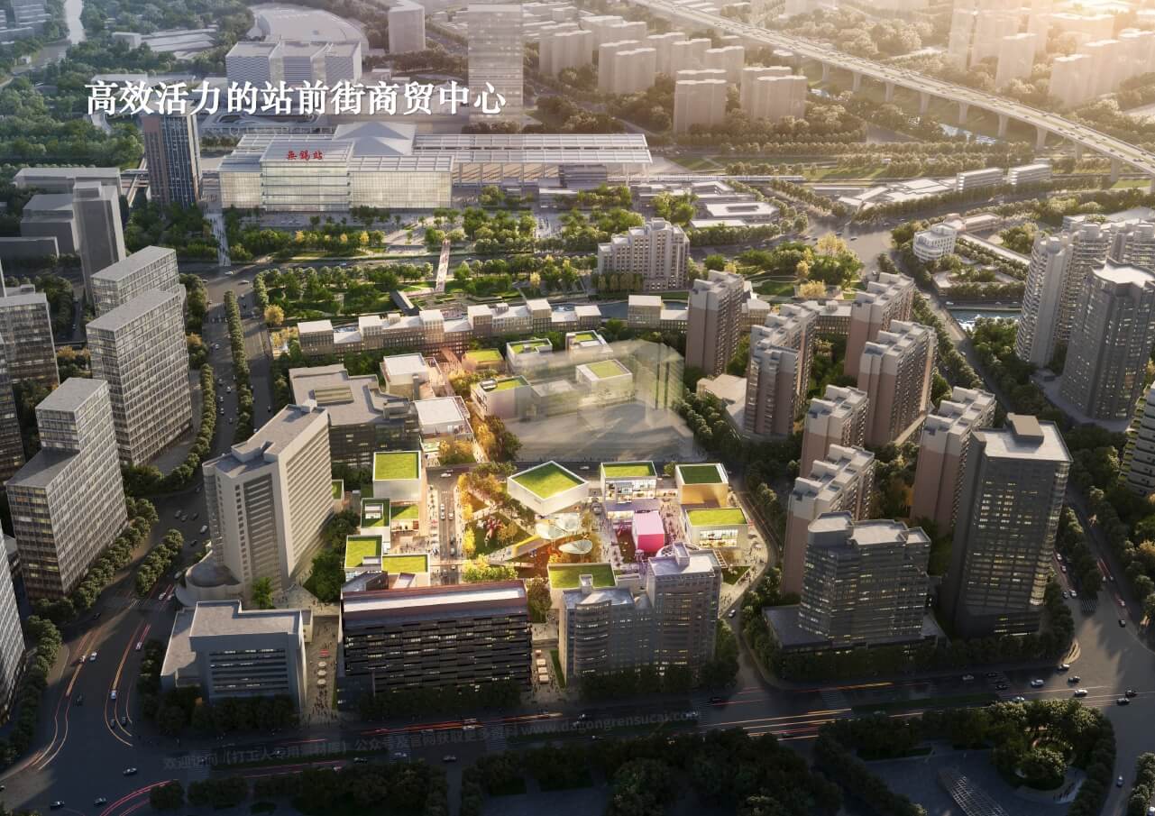 202202 无锡老东门片区城市复兴项目设计方案国际竞赛【深规院】（190页，384M）【WY136】