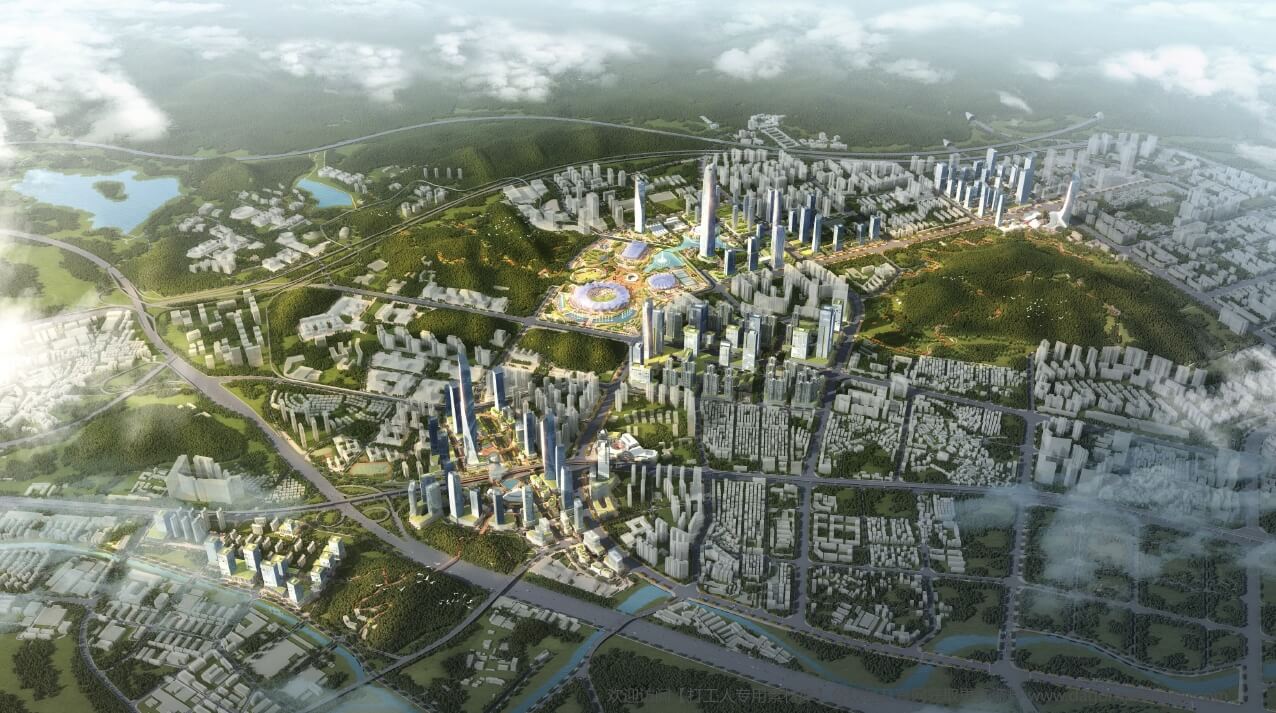 202006 深圳龙岗区大运新城整体城市设计规划方案【深规院】（350页，228M）【WY106】