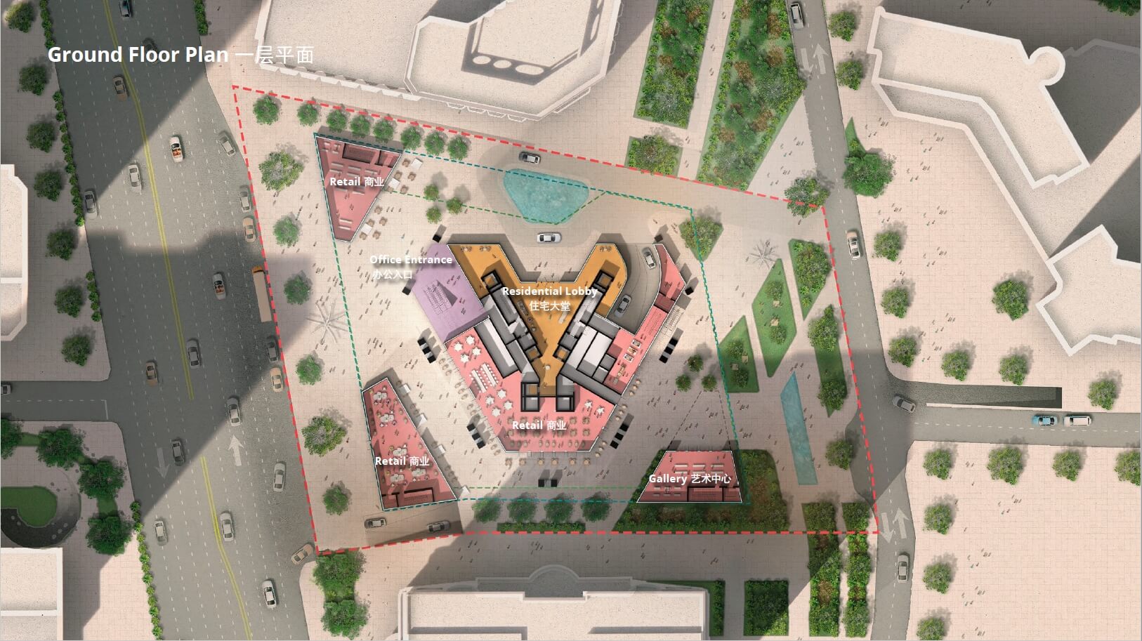 2023.02 青岛市南京路一号地块超高层综合体方案设计【福斯特】 （104页，177M）【WY117】