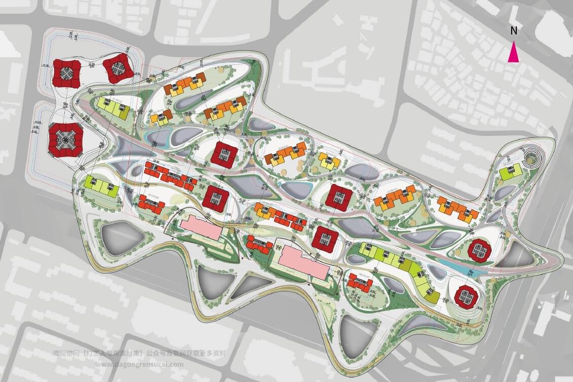 202110 深圳罗湖布心花园城市更新项目建筑方案【扎哈】（101页，98M）【WY153】