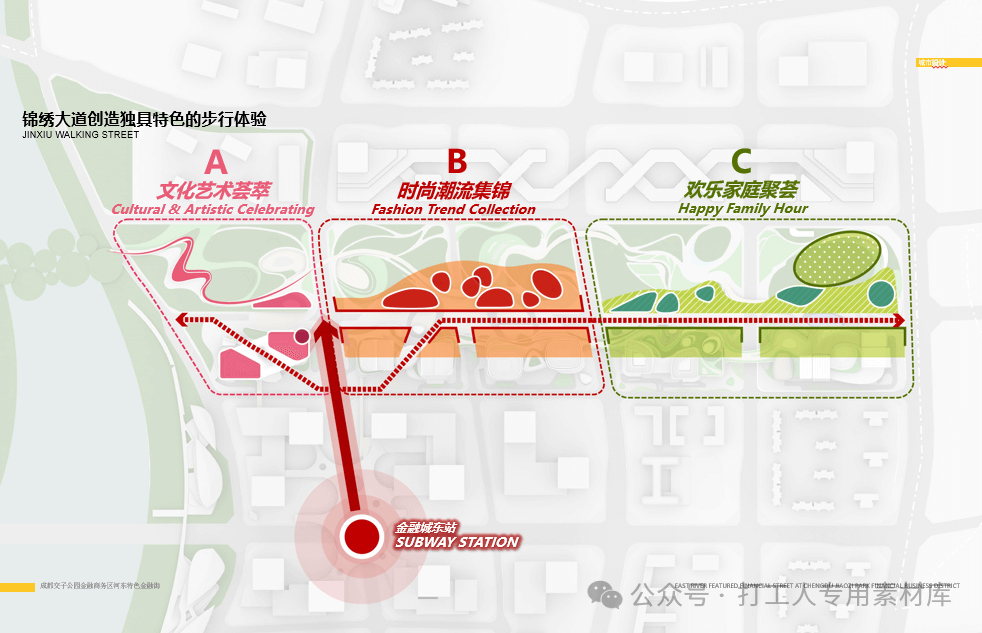 成都交子公园金融商务区河东特色金融街设计