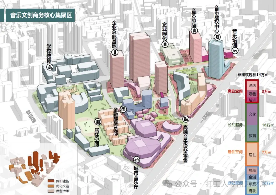 成都武侯区音乐坊城市更新规划设计（110P，58M）【WB200】