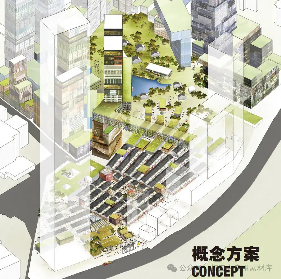 湖贝老村城市更新改造概念方案【都市实践】（94P，56M）【WB224】