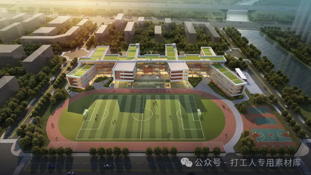  合肥开发区新年中学建筑方案设计合集（3套，708M）【WY524】