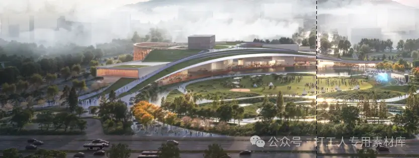 上饶市广丰区文化艺术中心项目规划建筑方案【悉地】(202P,512M)【WY609】