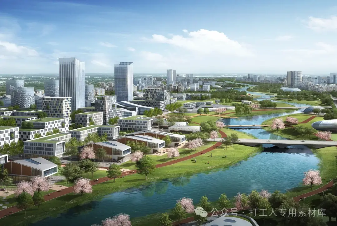 郑东新区白沙组团科学大道科学谷概念性城市设计（125P，384M）【WY692】