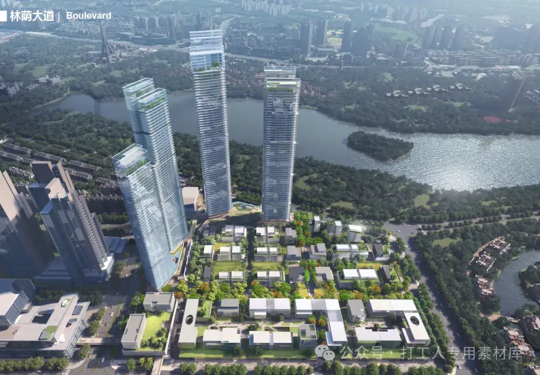 深圳联泰超总湾国际中心建筑方案设计（6套，1.1G）【WY855】