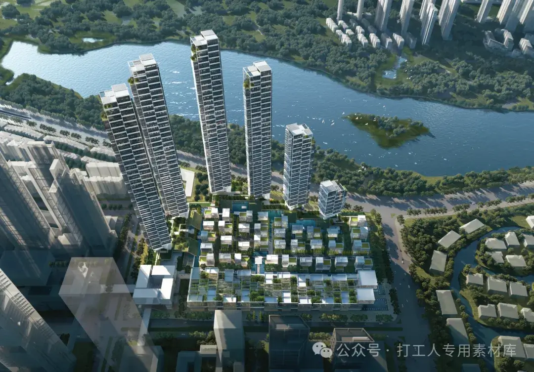 深圳联泰超总湾国际中心建筑方案设计（6套，1.1G）【WY855】