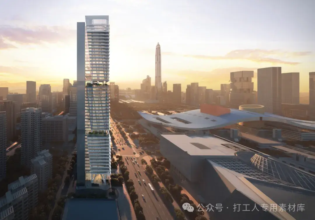 深圳物美科技南方总部项目建筑方案设计国际竞赛【深总院、悉地】（2套，412M）【WY857】