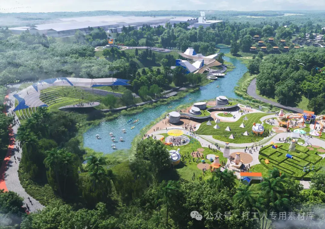 广州市从化区越秀风行国家级田园综合体设计方案国际竞赛（3套，489M）【WB304】