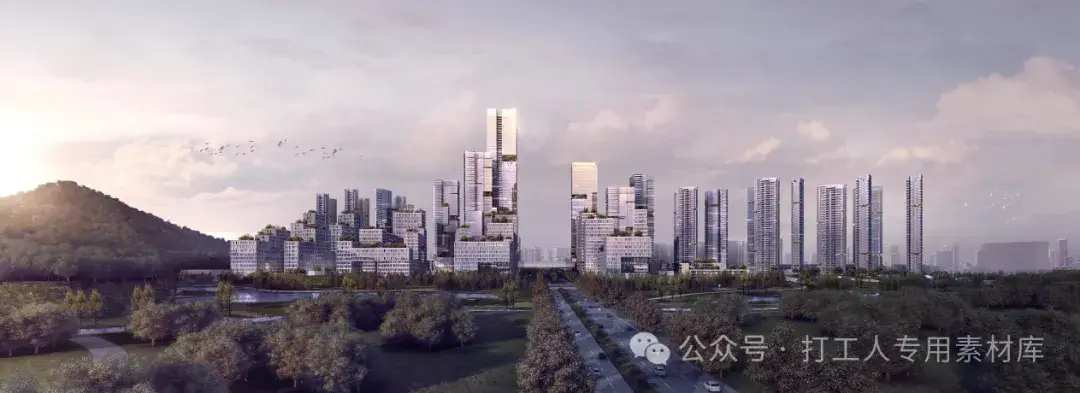深圳福田区华富村改造项目概念规划设计【库博】（90P，55M）【WY866】