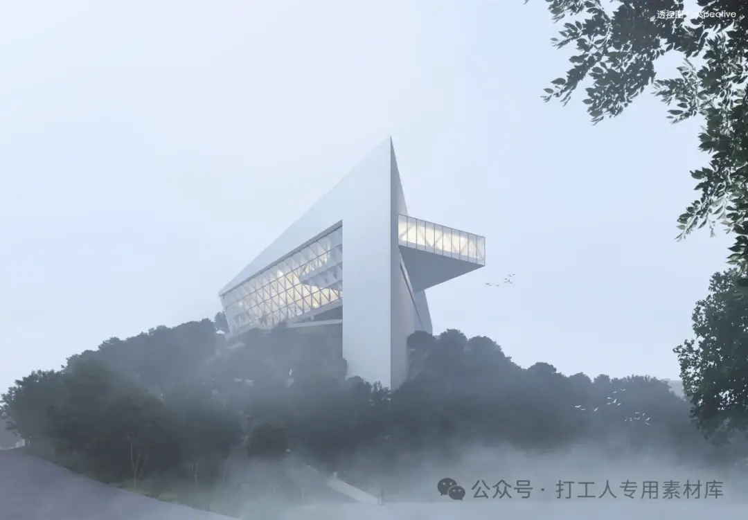 重庆寸滩国际新城展示中心建筑设计（57P，91M）【WY877】