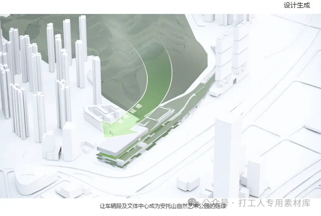 深圳安托山文体中心地块运动公园策划概念方案（40P，54M）【WY834】