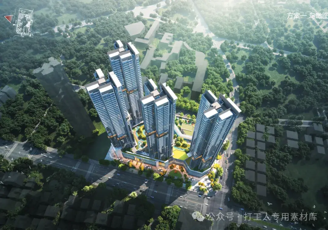 深圳石岩官田项目规划及概念方案设计（201P，244M）【WY868】