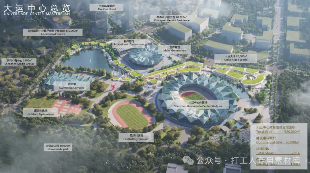 深圳龙岗大运天地招商宣传手册（62P，9M）【WB319】
