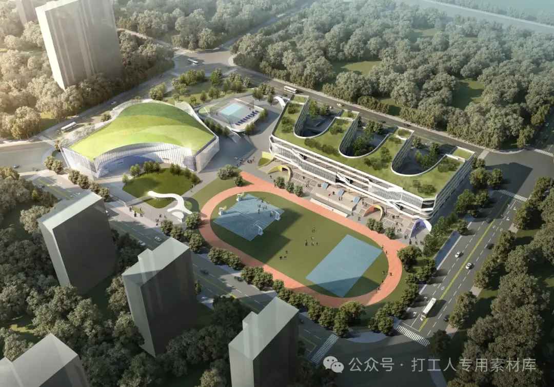 福州市长乐区东湖中学方案设计【库博】（62P，153M）【WY873】