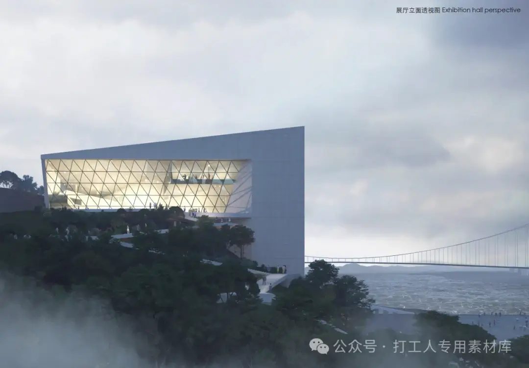 重庆寸滩国际新城展示中心建筑设计（57P，91M）【WY877】