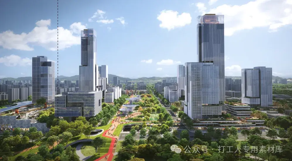 金华市中央创新区（南区）金创绿谷概念设计及一期建筑方案设计国际竞赛（99P，195M）【WB330】