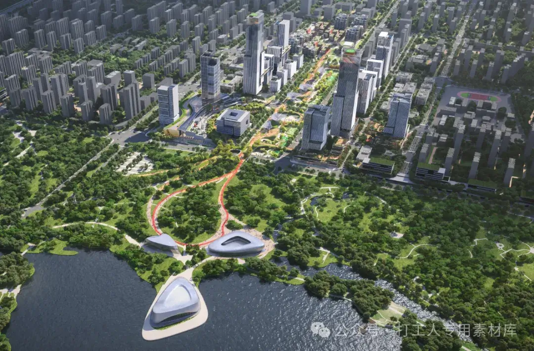 金华市中央创新区（南区）金创绿谷概念设计及一期建筑方案设计国际竞赛（99P，195M）【WB330】