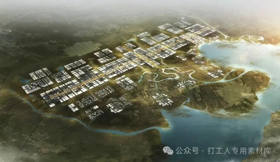 河北雄安新区启动区城市设计【AECOM、华工+JCFO】（2套，327M）【WB369】