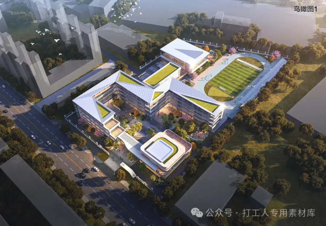 芜湖市裕安路小学建筑设计方案（188P，40M）【WB366】