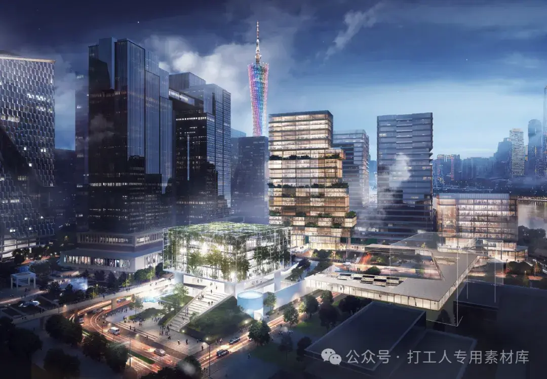 广州琶洲西区地块商业建筑方案（269P，68M）【WB344】
