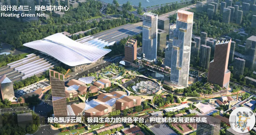 青岛TOD一号工程商业商务组团概念深化方案汇报 【gmp】（135P，142M）【WB377】
