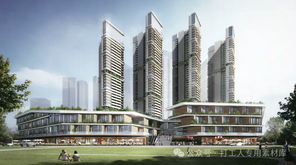深圳市前海蛇口自贸片区桂湾T201-0168地块项目建筑方案设计（4套，129M）【WB311】