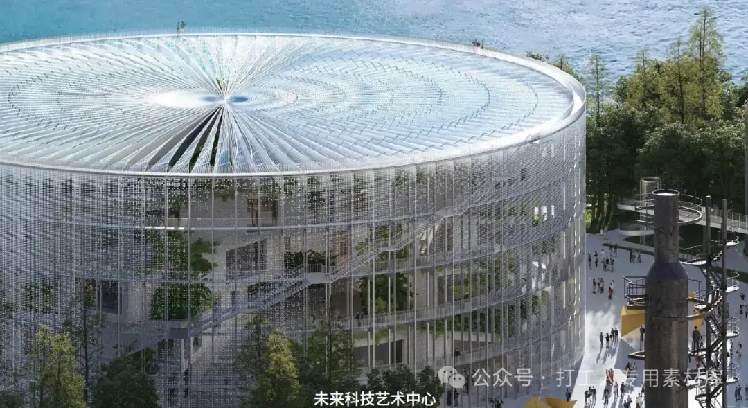 杭州大运河未来科技艺术中心建筑设计方案【MVRDV】 （496P，286M）【WB359】