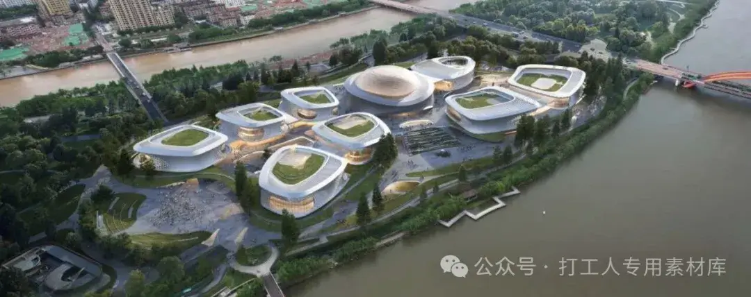 浙江金华市五百滩文化活力岛改造提升项目方案设计 【同济】（259P，18M）【WB574】