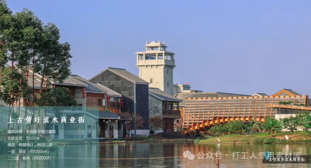 江门上古劳圩滨水商业街招商手册（49P，47M）【WB428】