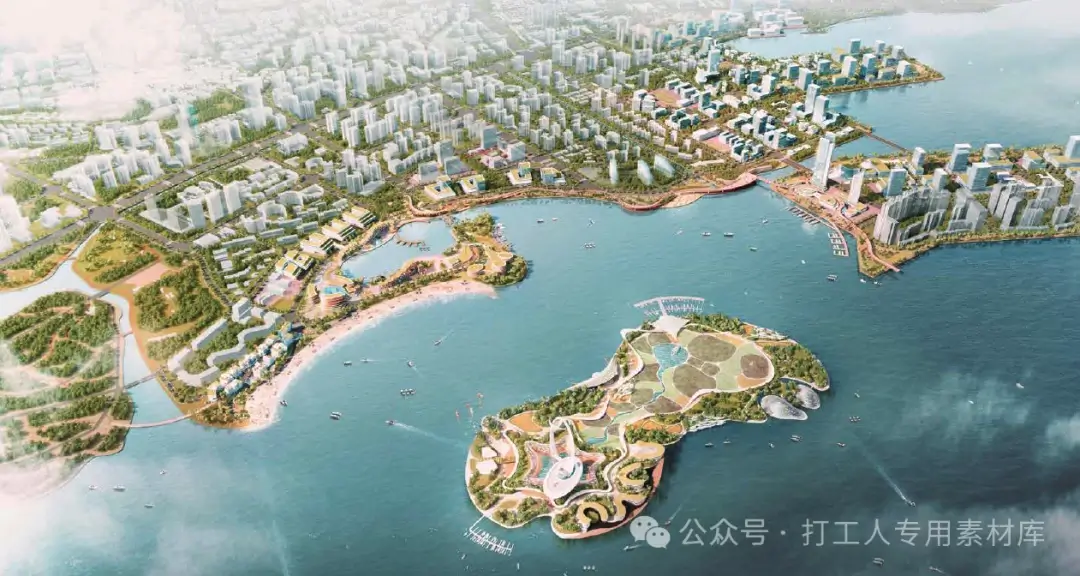 海口市核心滨海区提升规划整体城市设计简本（39P，7M）【WB445】