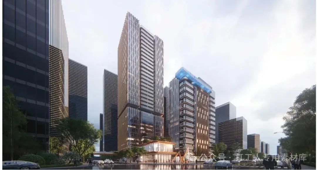 广州金融城AT091433地块建筑方案设计【Aedas】（152P，324M）【WB379】