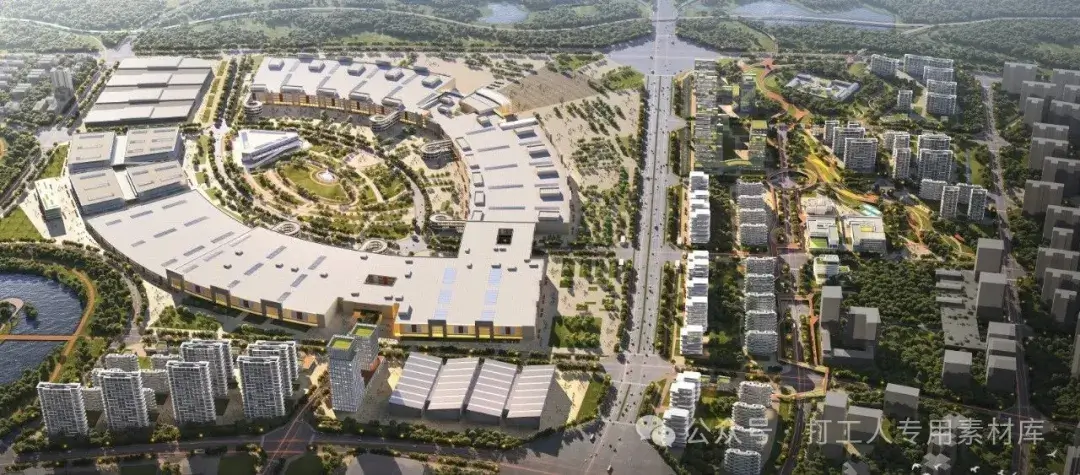 成都金牛区余家宝年片区、商贸城片区产业策划及概念性城市设计（128P，32M）【WB517】