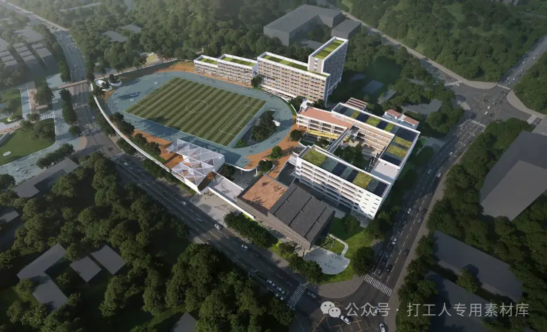 深圳市第三十三高级中学新建工程方案设计（104P，142M）【WB660】