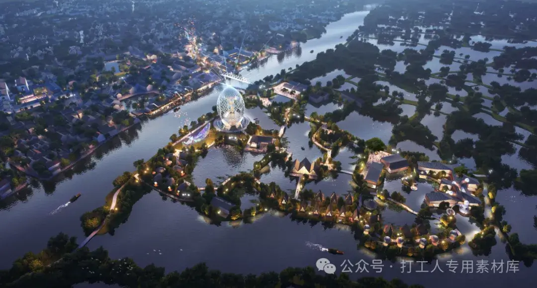 湖州荻港古村农业自然学校与村落文旅提升工程设计方案 （196P，144M）【WB603】