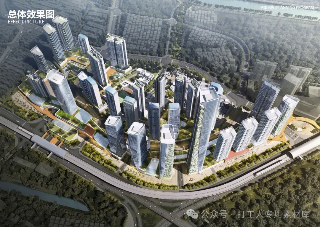 深圳龙岗老墟镇片区城市更新单元城市设计专题规划【筑博】(106P,179M)【WB656】