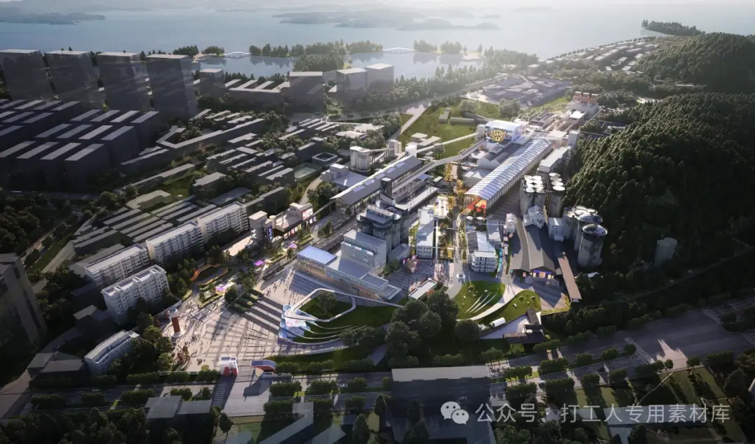 黄石华新江业遗址公园景观提档升级改造设计（54P，124M）【WB645】