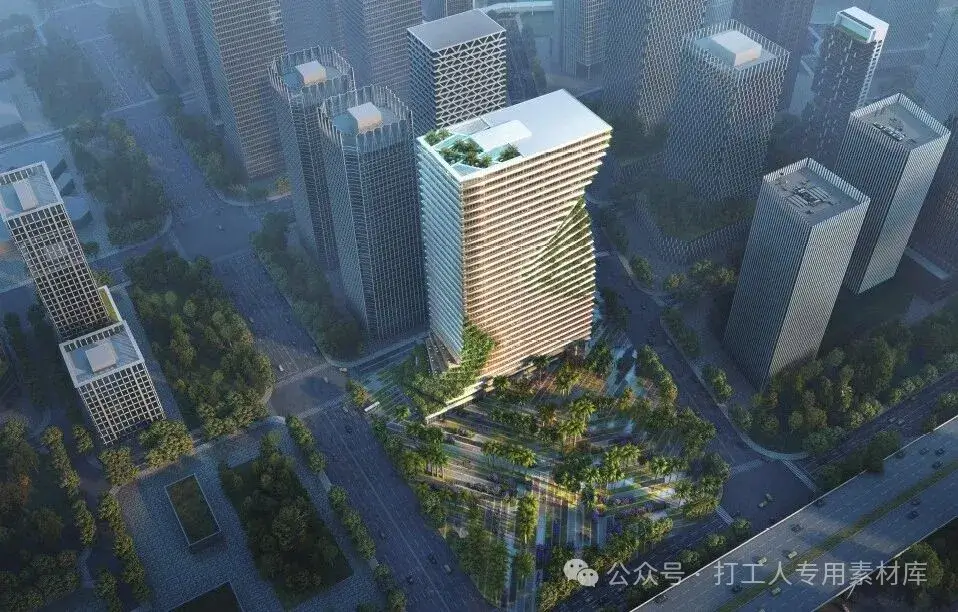 深圳宝安大厦综合体项目建筑方案设计【MVRDV】（114P，184M）【WB633】