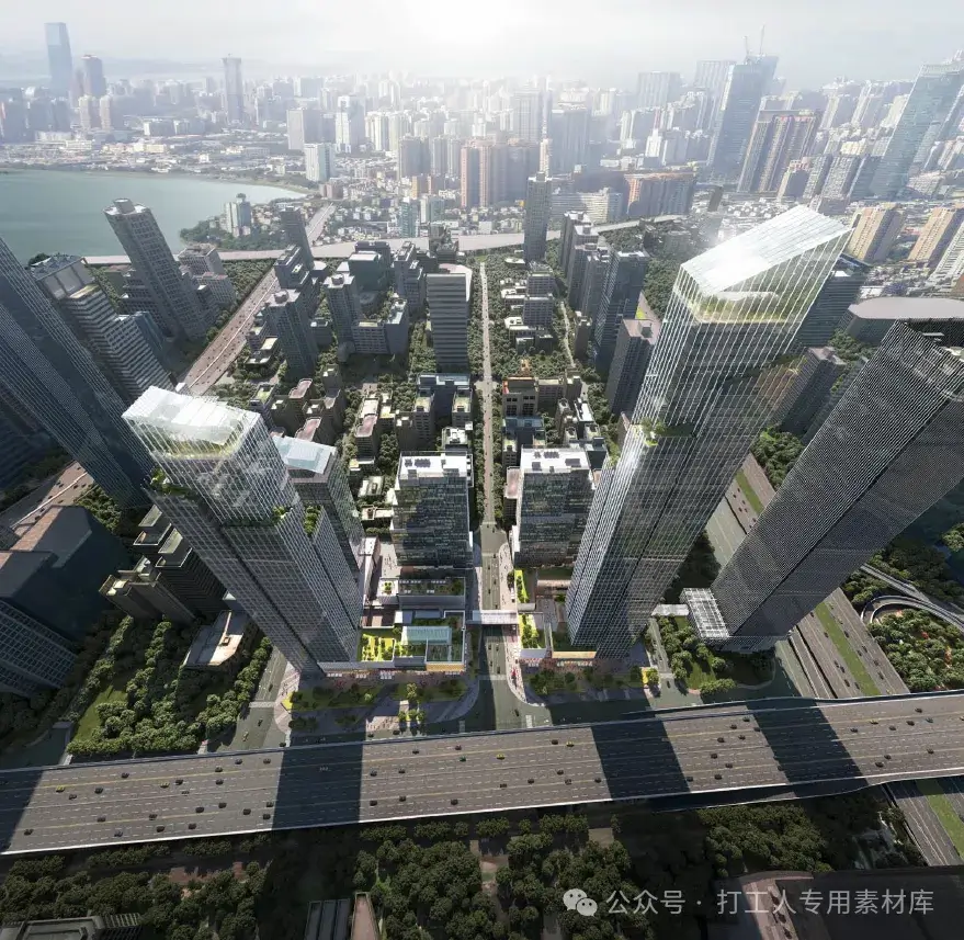 深圳深业泰然车公庙第一更新单元二期商业综合体建筑方案【Aedas】(69P,40M)【WB651】