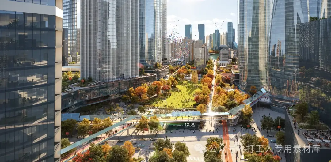 上海虹口区北外滩公共空间及二层连廊专项规划方案 【岱禾】 （174P，480M）【WB648】