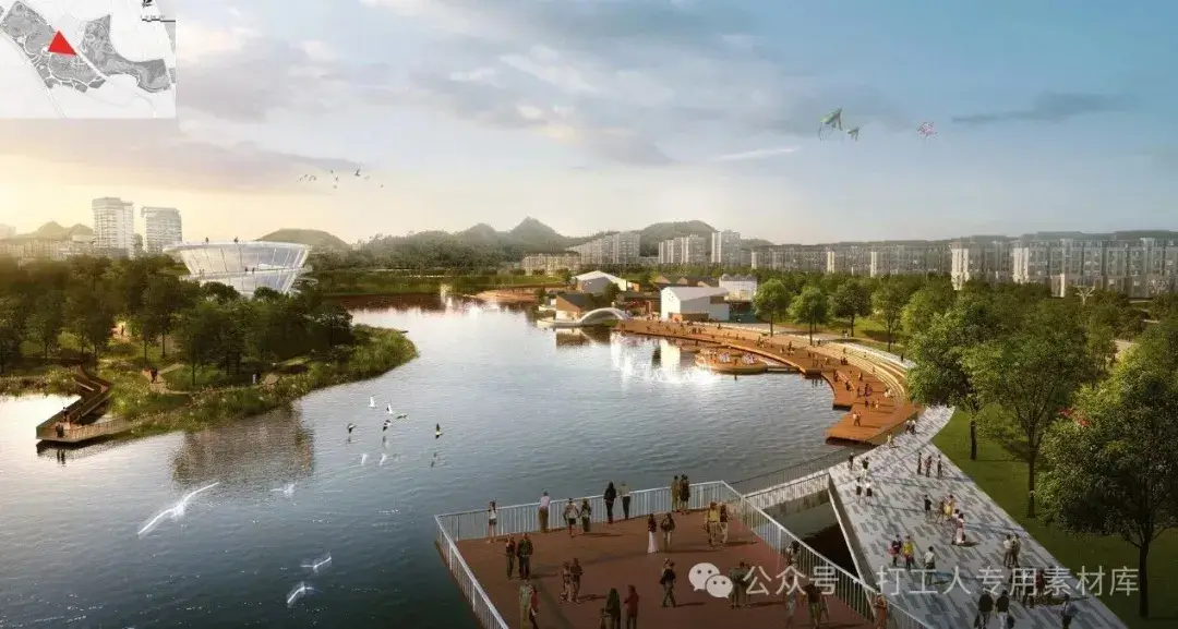 南充仪陇县综合性水文化城市公园设计方案（170P，100M）【WB677】