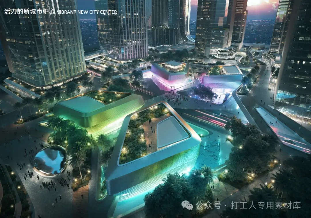 东莞滨海湾新区正中综合体项目建筑方案设计(126P,56M)【WB783】