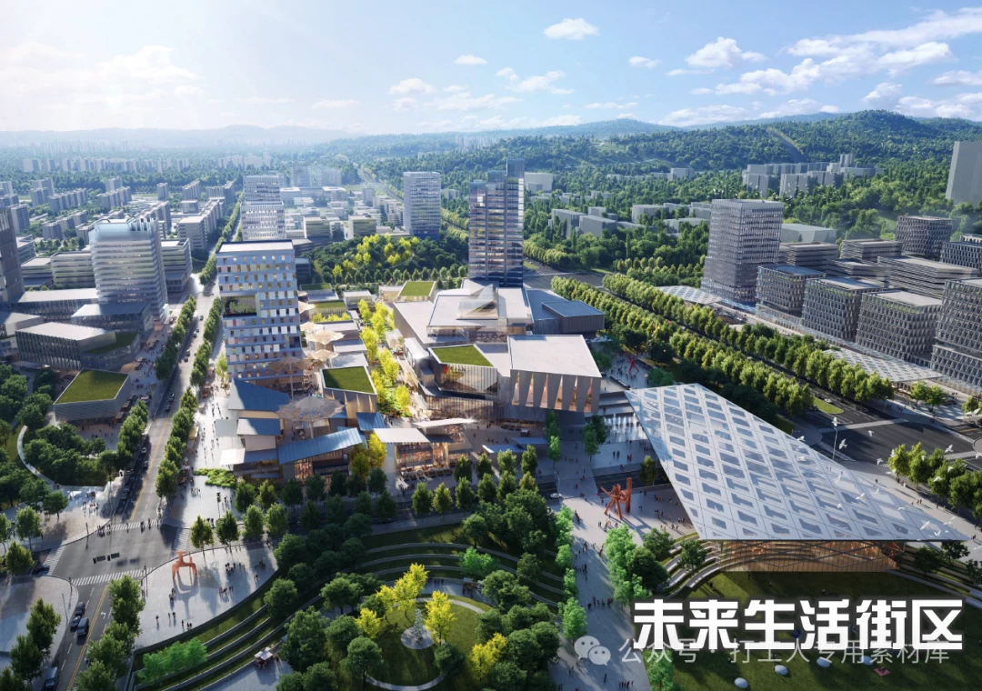 鄂尔多斯市中心城区康巴什东部重点区域城市设计方案【清华同衡+AECOM】(178P,133M)【WB718】