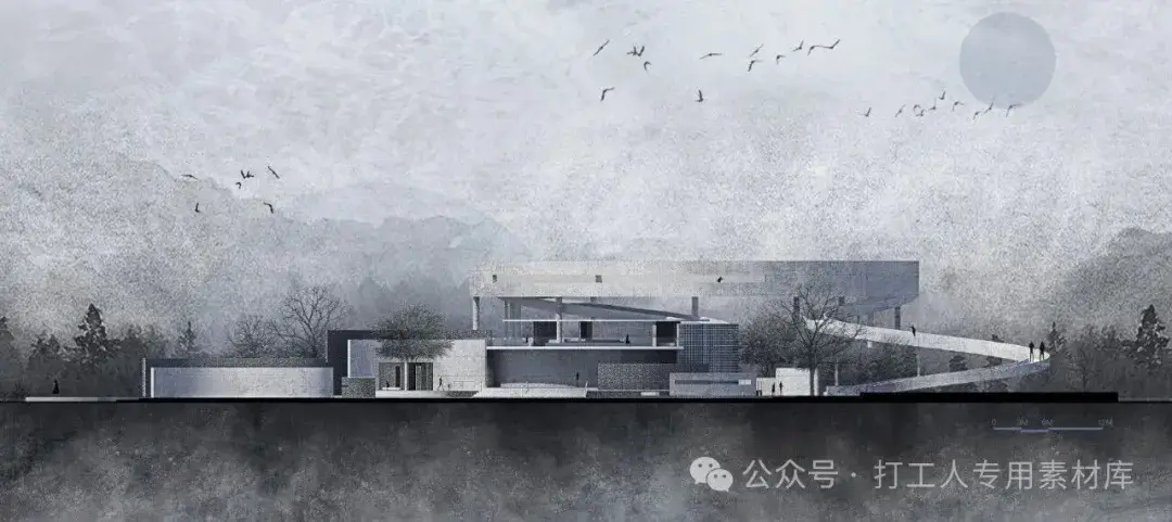 广州沙湾岭南派公共文化馆概念设计方案（64P，20M）【WB697】